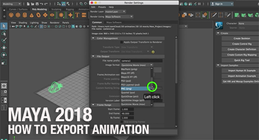 mayaExportMovie1